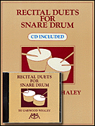 RECITAL DUETS FOR SNARE BOOK/CD cover